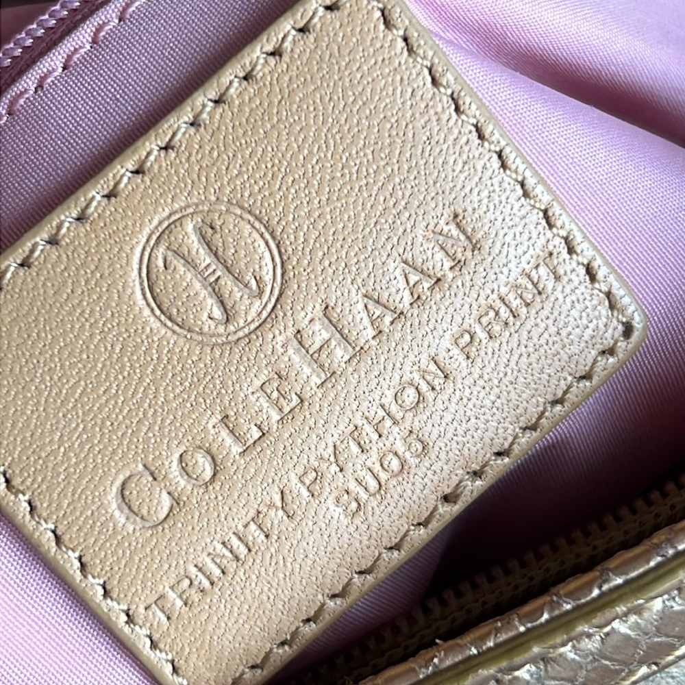 Cole Haan Trinity Python Print Handbag - image 3